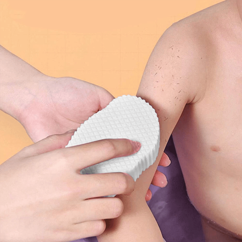 Magische exfoliërende badspons