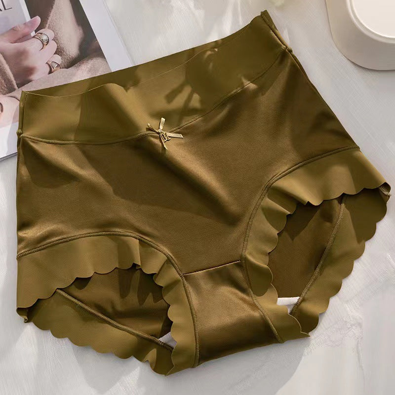Culotte en satin de soie glacée antibactérienne de qualité supérieure absorbant l'humidité