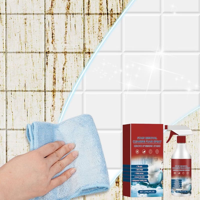 Multifunctionele vlekverwijderende reinigingsschuimspray