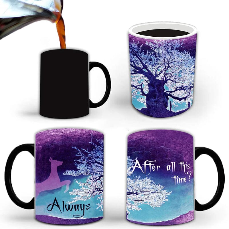 Tasse à couleurs changeantes