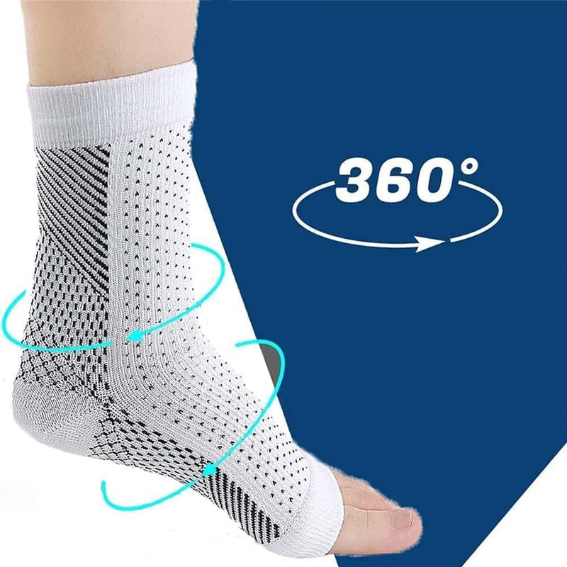 Chaussette de compression confortable pour les pieds anti-douleur