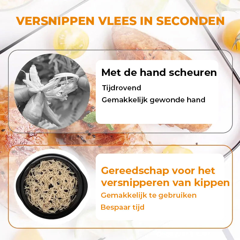 Kip versnipperaar