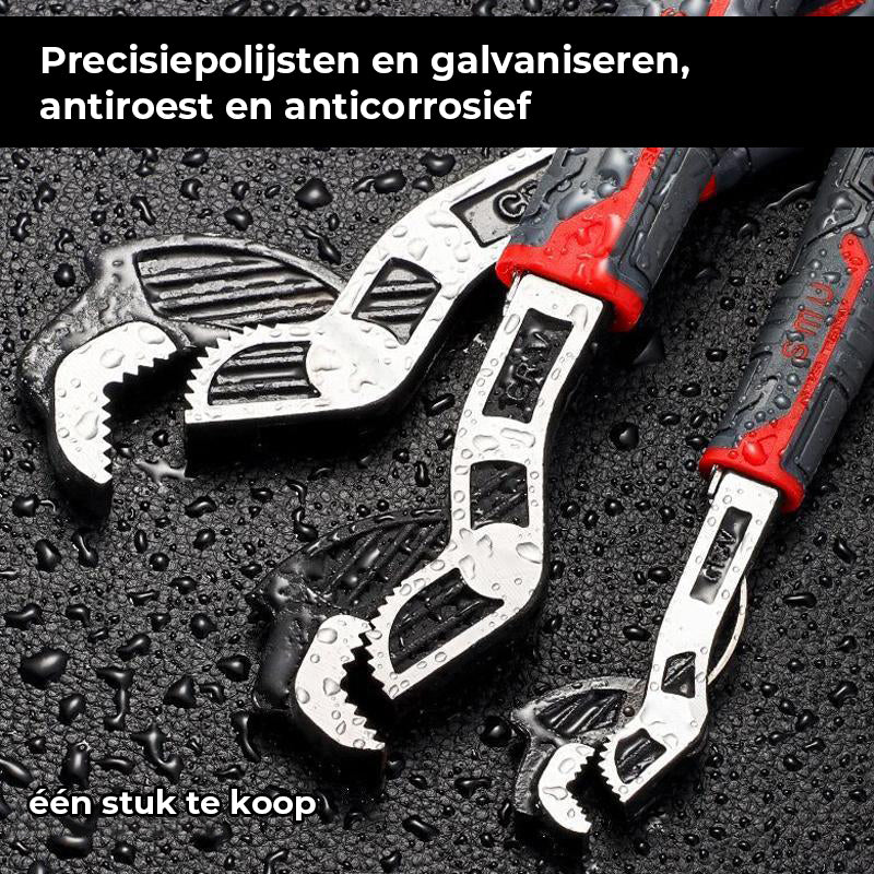 Multifunctionele zelfvergrendelende verstelbare sleutel