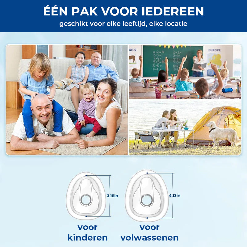 Vitale capaciteitstrainer + antiverstikkingsapparaat