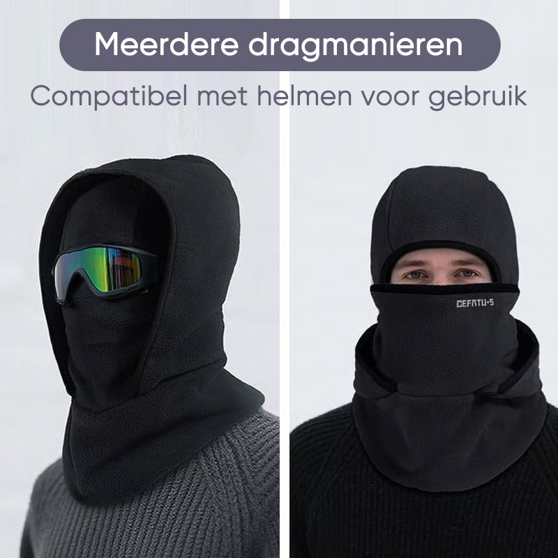 De alles-in-één nekwarmer en fietsmasker