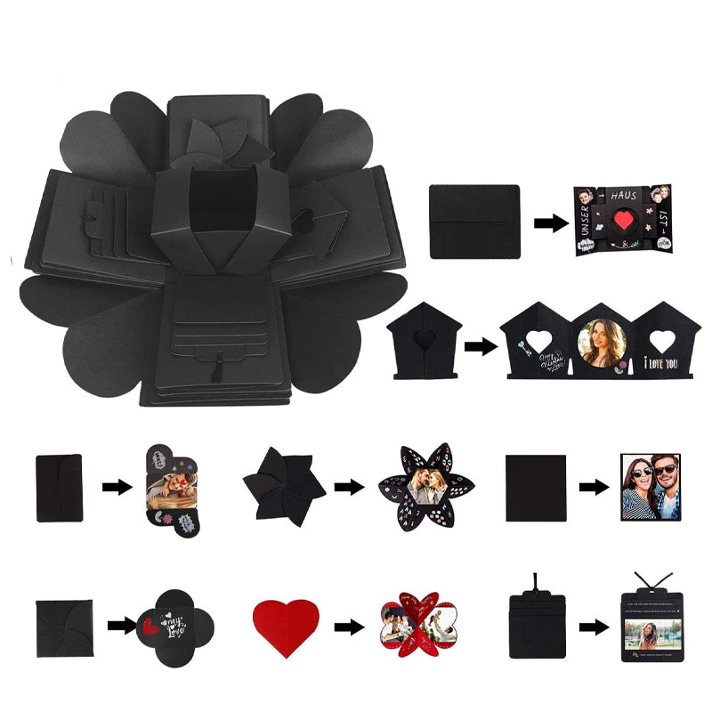 Album photo DIY Boîte Explosive