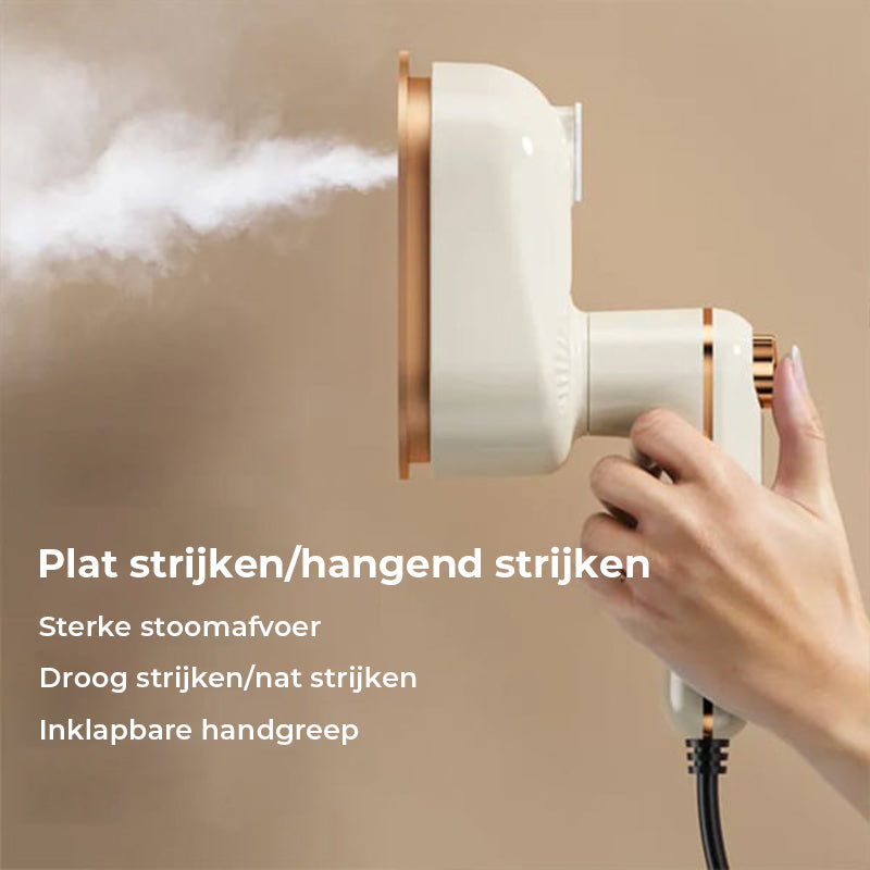 Reisstoomstrijkijzer voor kleding