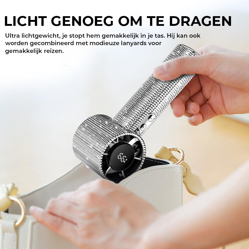 Luxe oplaadbare handturboventilator