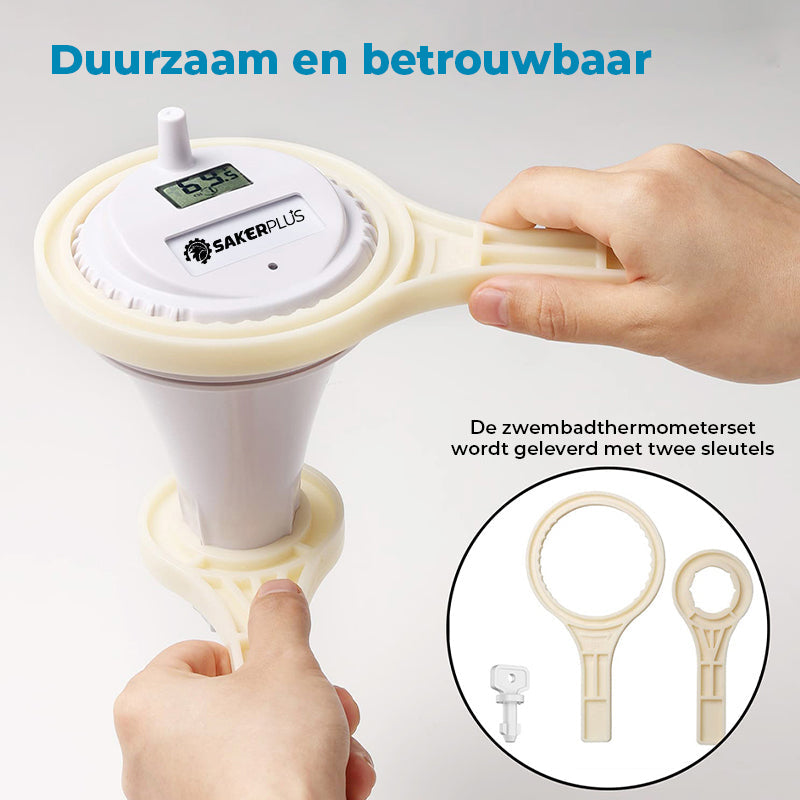 Draadloze zwembadthermometer