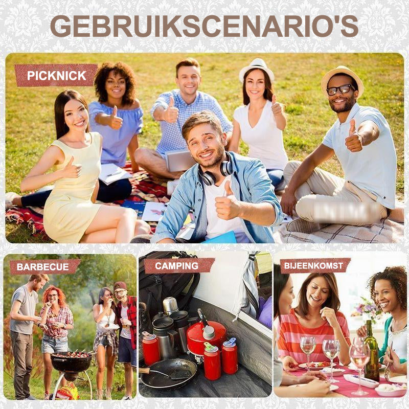 Gemakkelijke blikopener, houd en vers