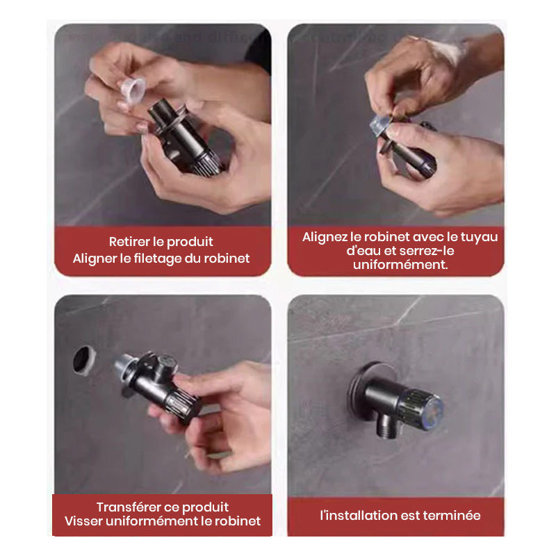 Joint d'étanchéité étanche pour robinet