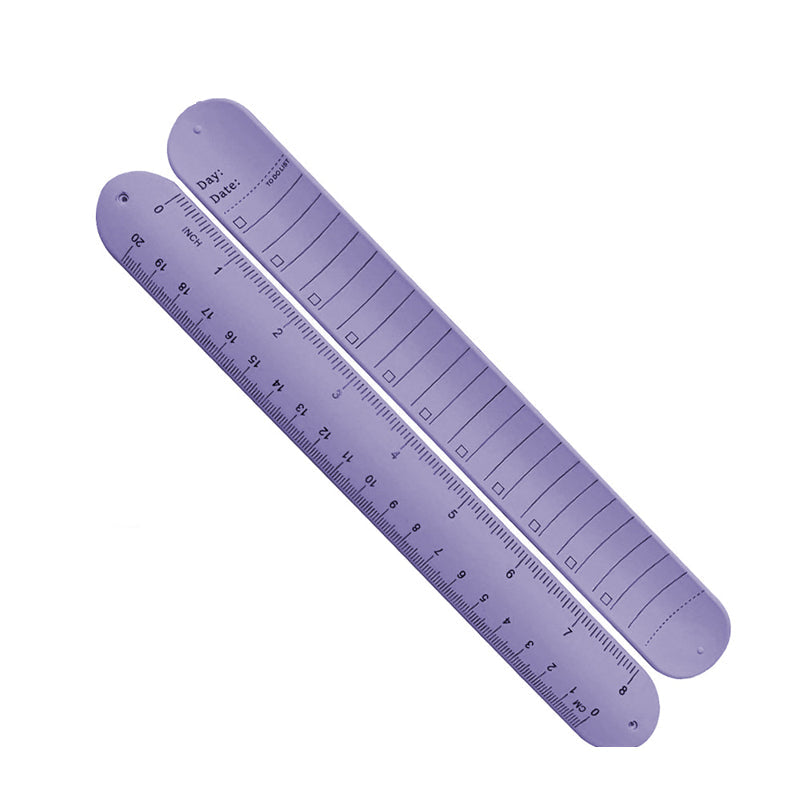 Bracelet mémo réutilisable en silicone