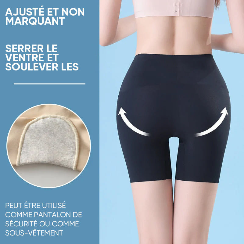 Short sans couture anti-frottement 2 en 1