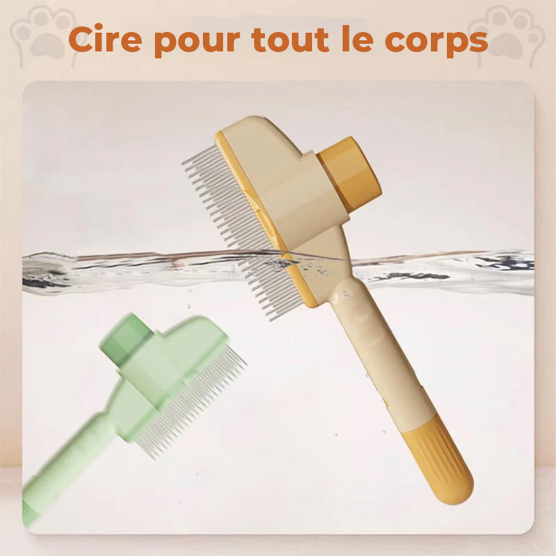 Brosse de Toilettage Autonettoyante pour Animaux