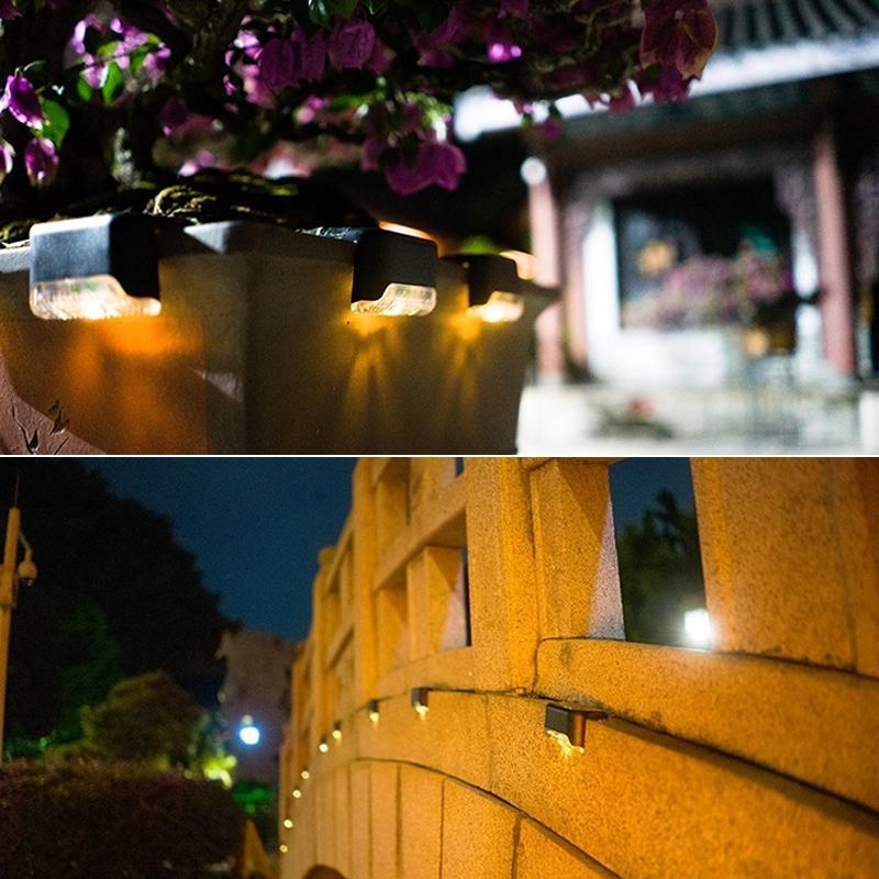 LED Zonne-energie Buiten Waterdichte Wandlamp