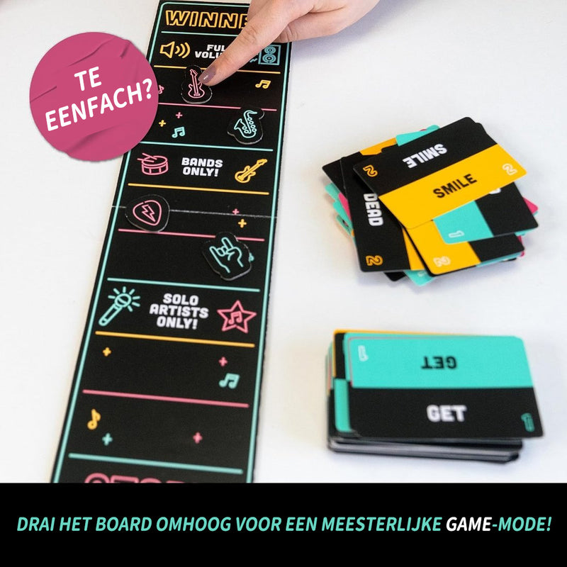 Grab The Mic - Het gezelschapsspel voor mensen die niet kunnen zingen!