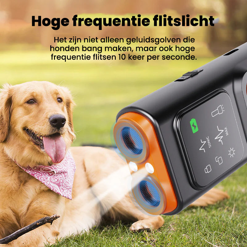 Ultrasoon hondentrainingsapparaat