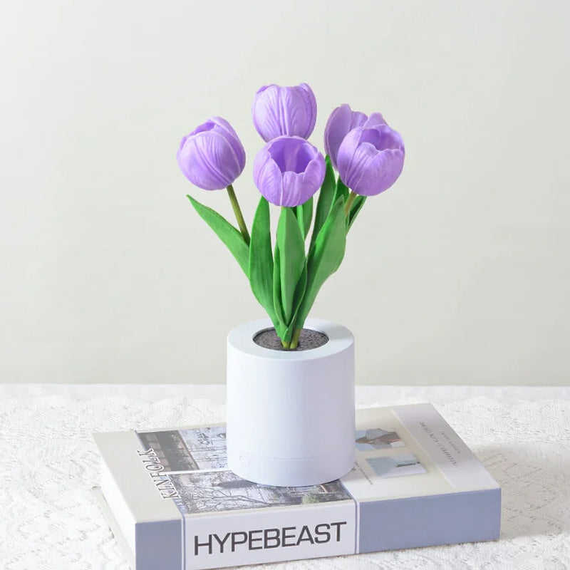 Veilleuse LED Tulip Design