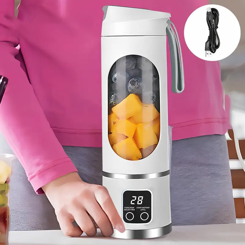 Mixeur-extracteur de jus portable rechargeable par USB de 450 ml