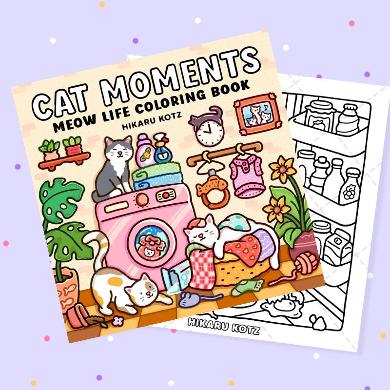 Kleurboek katten (40 pagina's)
