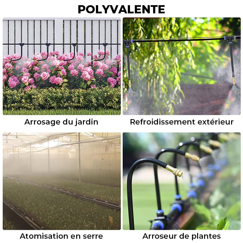 Kit d'irrigation goutte à goutte pour jardin