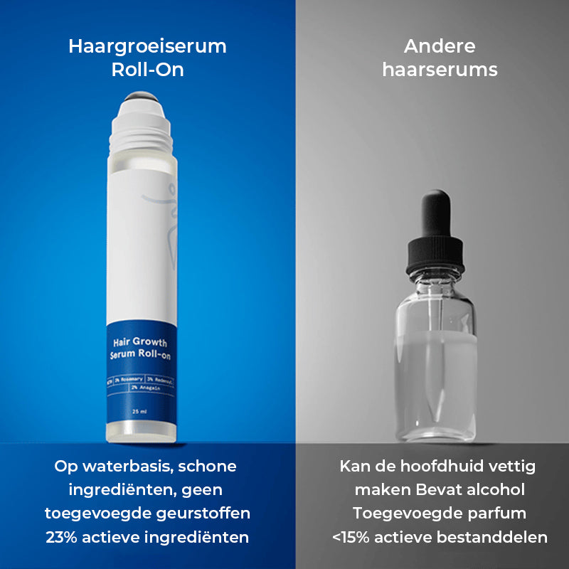 Geavanceerd haargroei roll-on serum