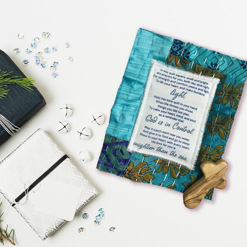 Spirituele gebedsquilt - Hoop, moed en kracht