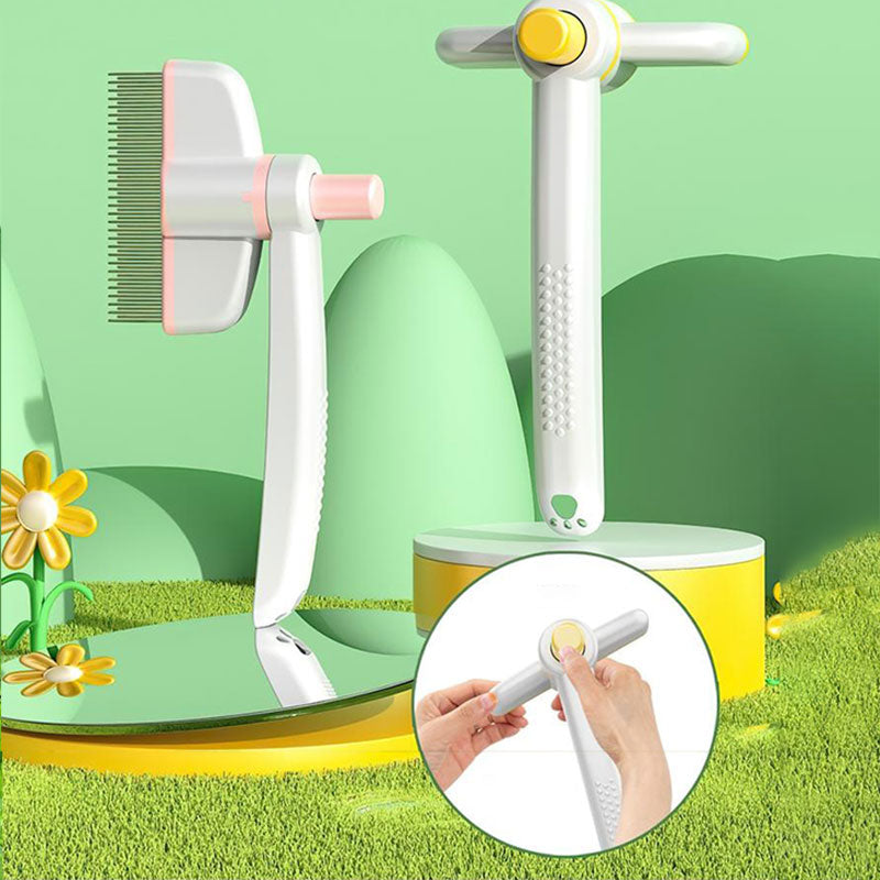 Brosse lissante autonettoyante