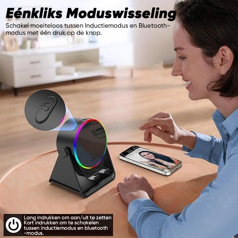 4-in-1 360° Draaibare Bluetooth Speakerstandaard