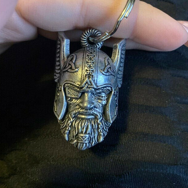 Viking God Guardian Ride Bell sleutelhanger