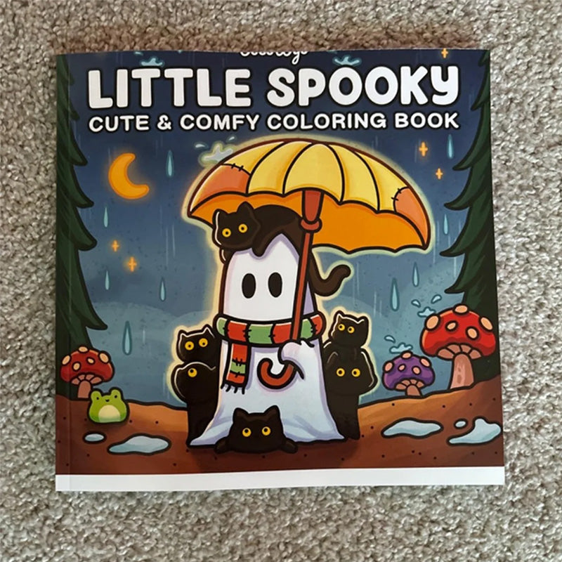 Livre de coloriage Spooky Cutie Broché