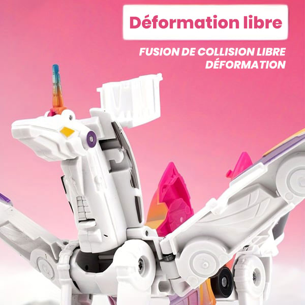 Voiture licorne déformée Jouets