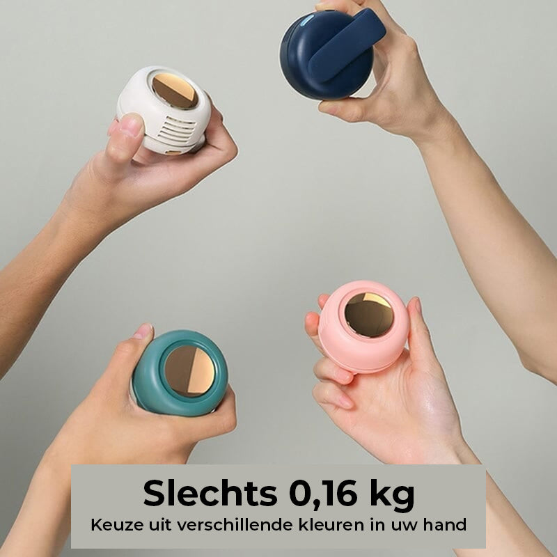 Kleine wervelwind clip taille nek ventilator