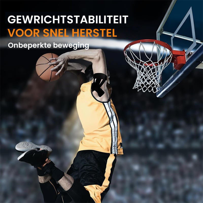 Kinesiologietape voor pijnverlichting in de schouder