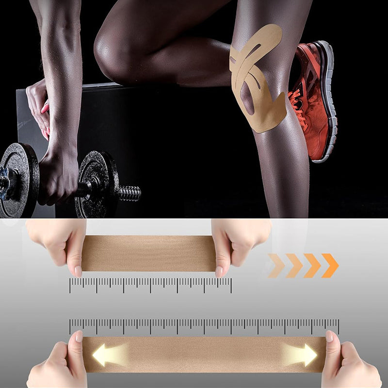 Voorgesneden kinesiologietape voor knieën
