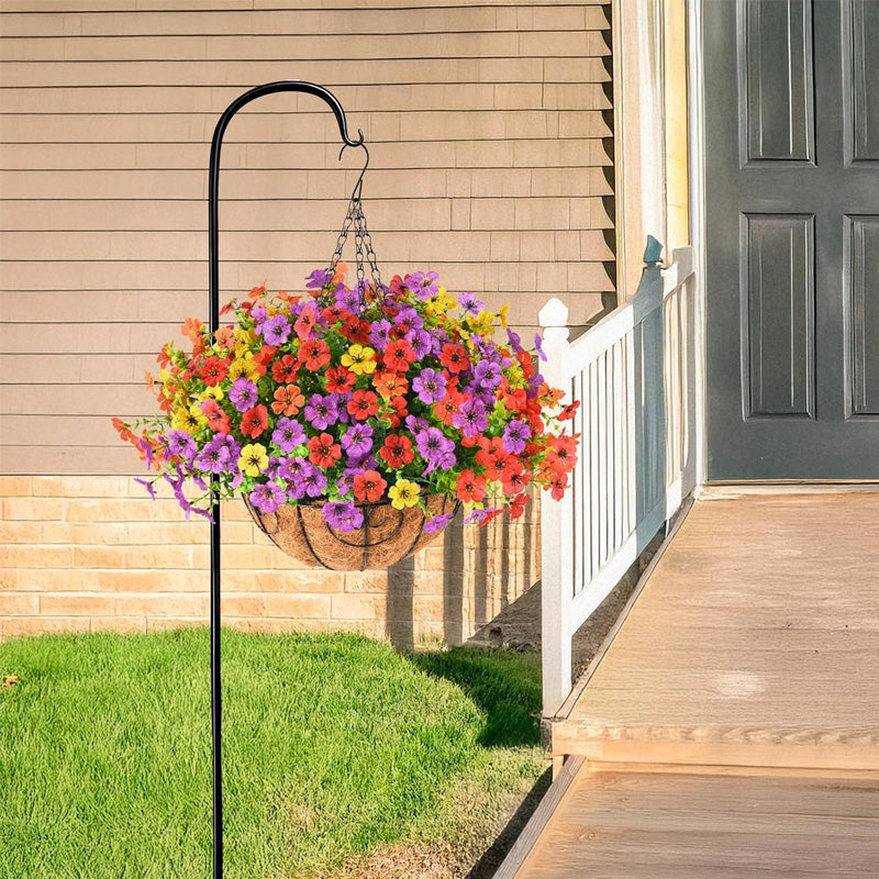 Kunstmatige hangbloemen voor buiten