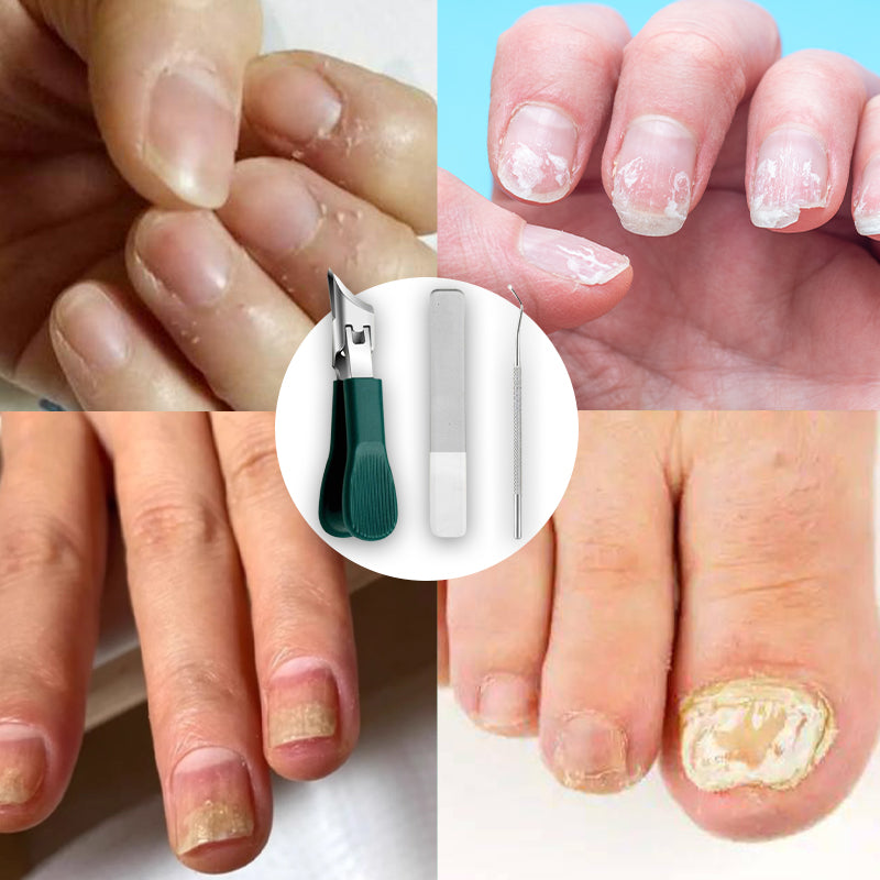 Drie sets afgeschuinde nagelknippers met adelaarsbek