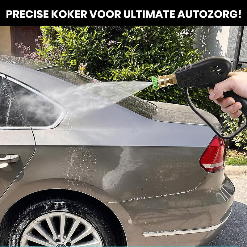 Hogedrukwaterpistool met sproeiers voor autowasstraat
