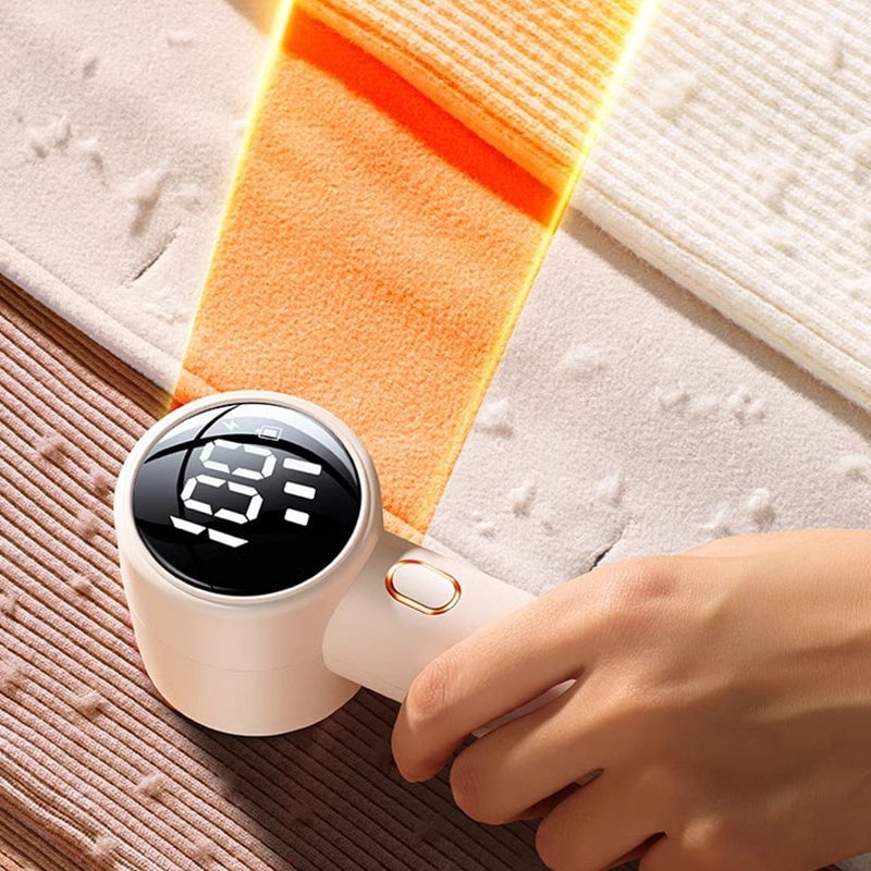 Elektrische pluizenverwijderaar met LED-display