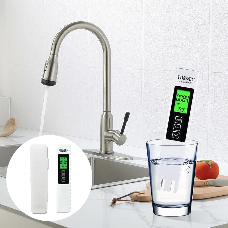Nieuwe 4-in-1 TDS-meter - TDS EC & Temperatuur