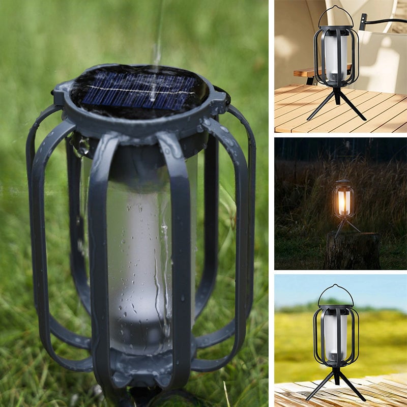 Solar lantaarn buitenlamp met 4 standen