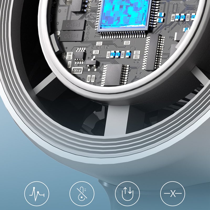 Draagbare handturboventilator