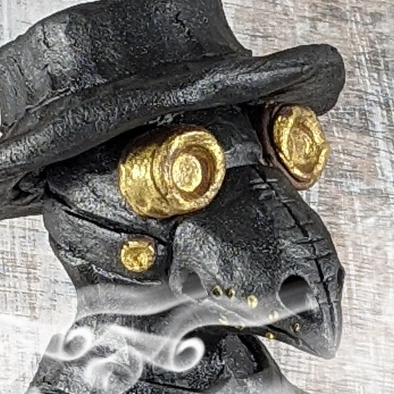 Plague Dr wierookbrander