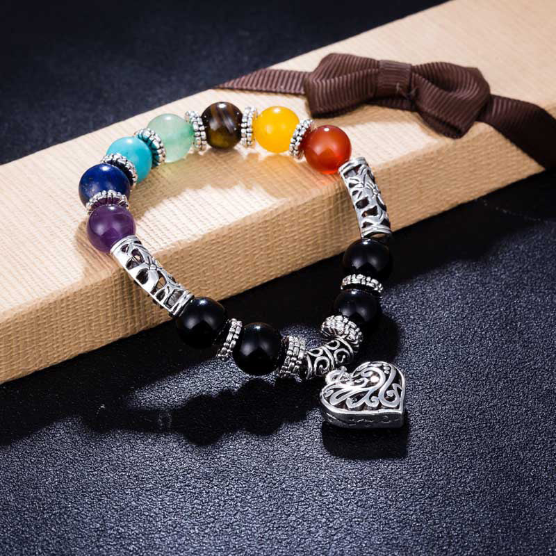 Bracelet Cristal Sept Couleurs