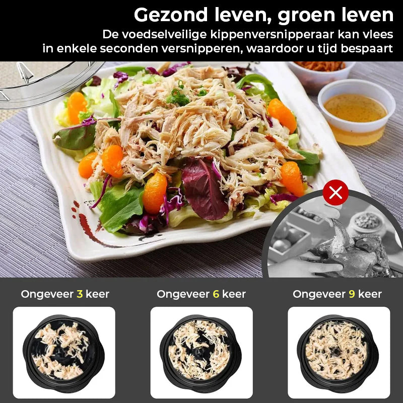Kip versnipperaar