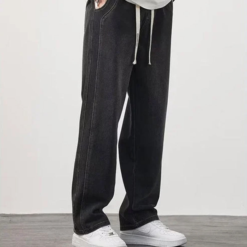 Jean droit ample pour homme