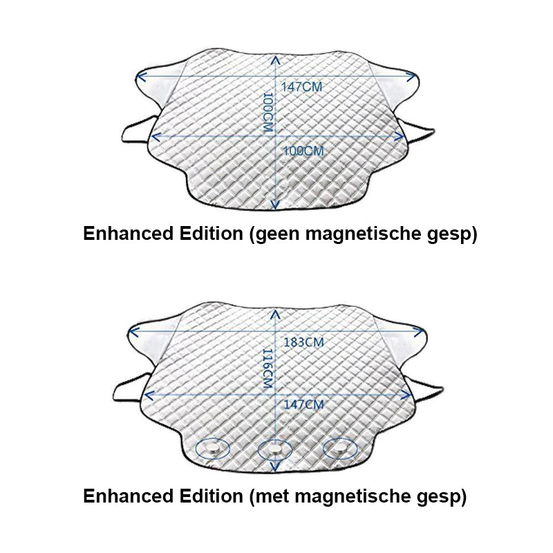 Magnetische autoruithoes