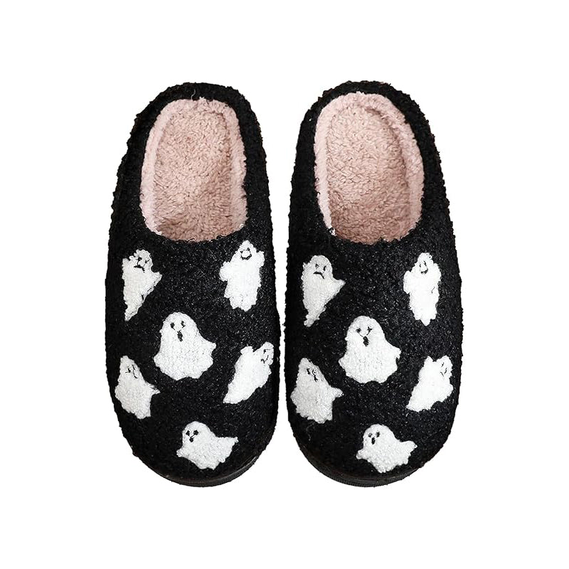 Halloween spook pluche pantoffels