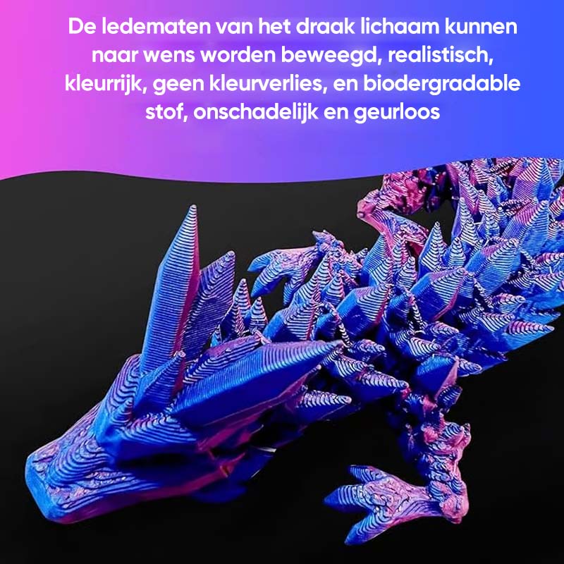 Edelsteen Draken Ei Ornamenten