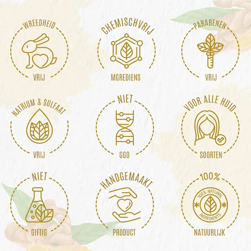 Kurkuma Zeep voor Gezicht & Lichaam